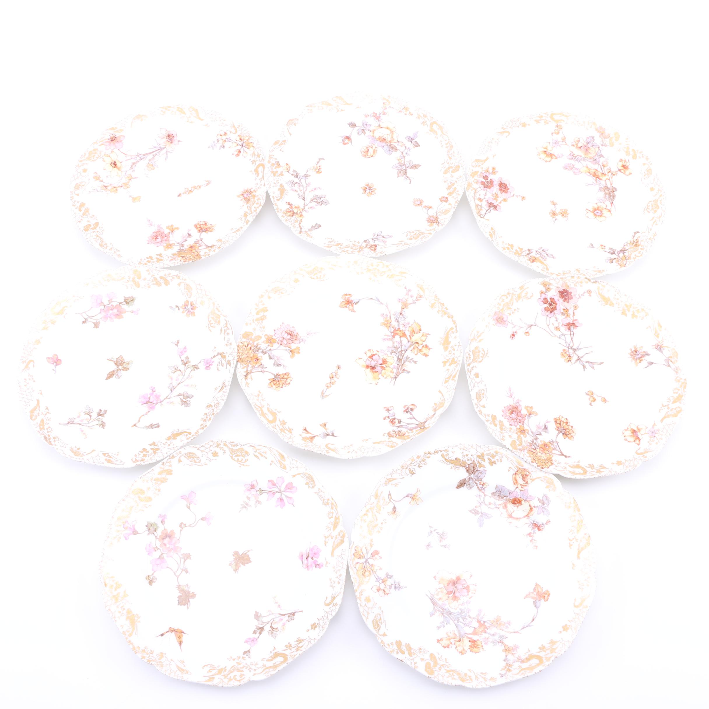 Haviland Porcelain Floral Plates