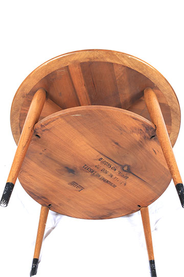 Vintage Accent Table by Lane With Table Lamp