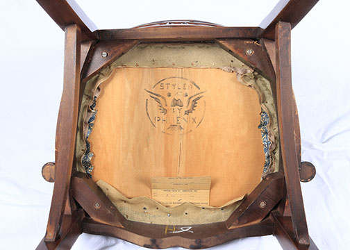 A Collection Of Needlepoint Chairs And Stool