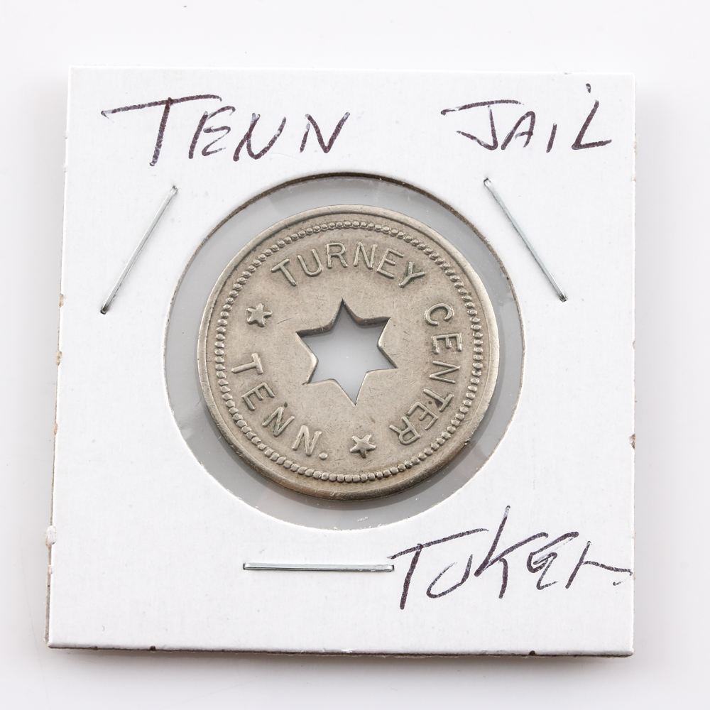 Tennessee State Prison Coin Scrip