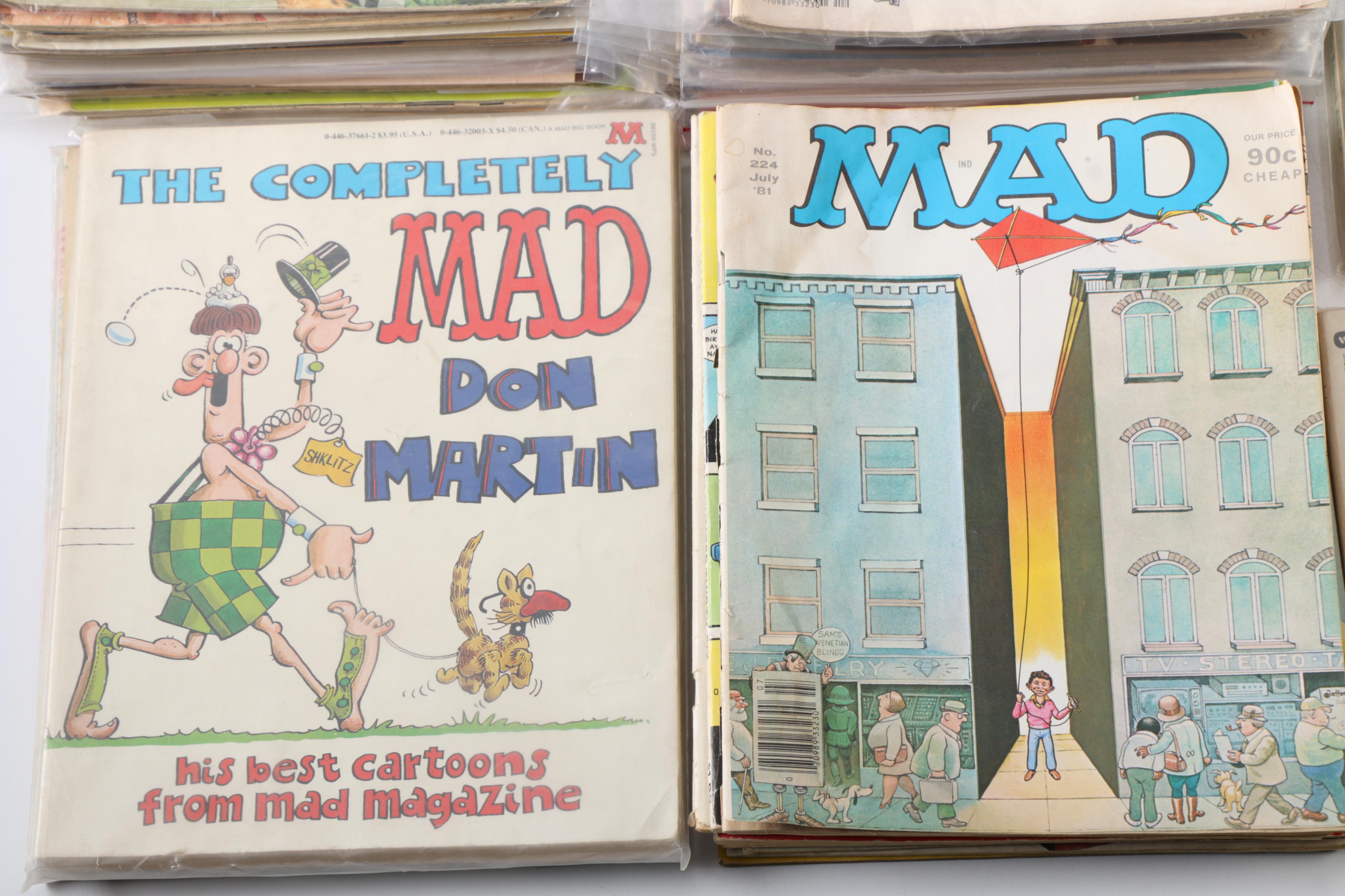 1970s & 1980s "MAD" Magazine Collection