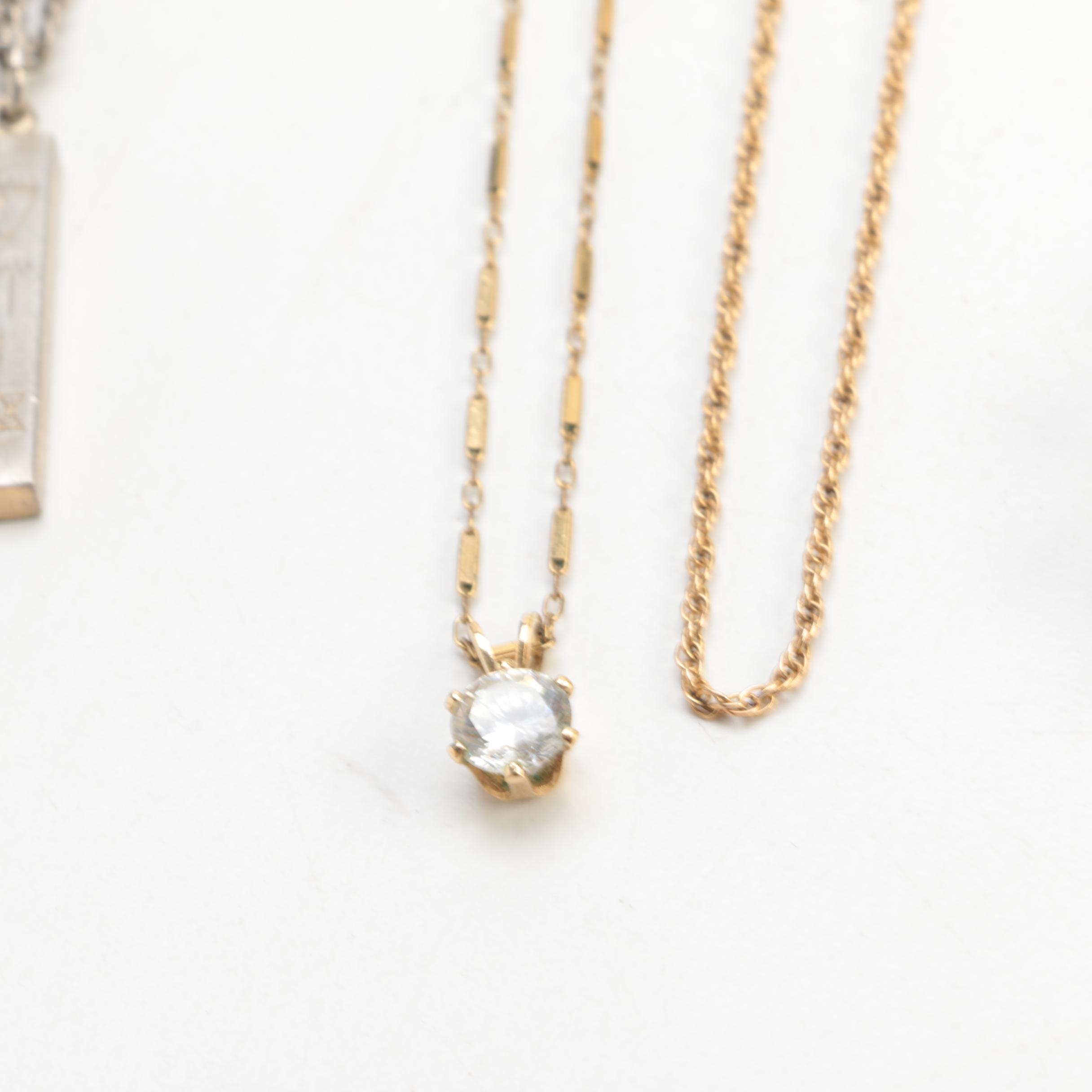 Assorted Costume Jewelry Including Sterling Silver