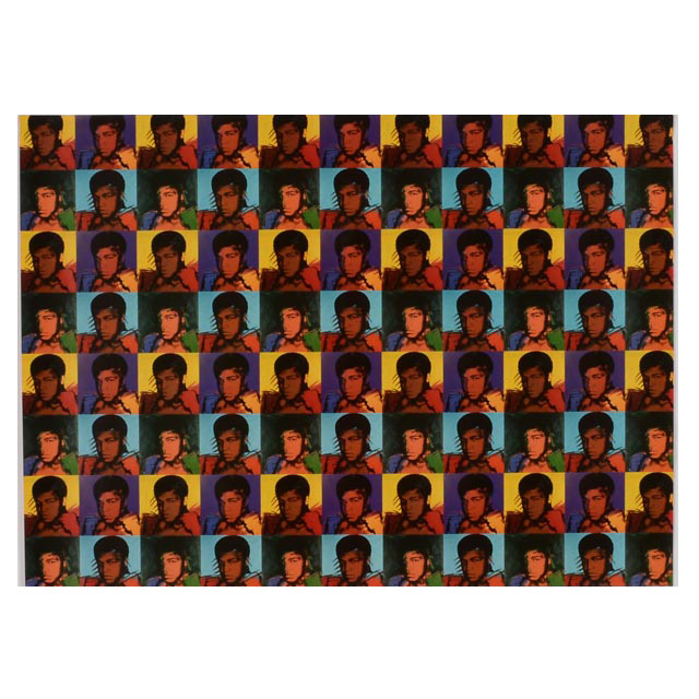Andy Warhol Offset Lithograph Poster of Muhammad Ali