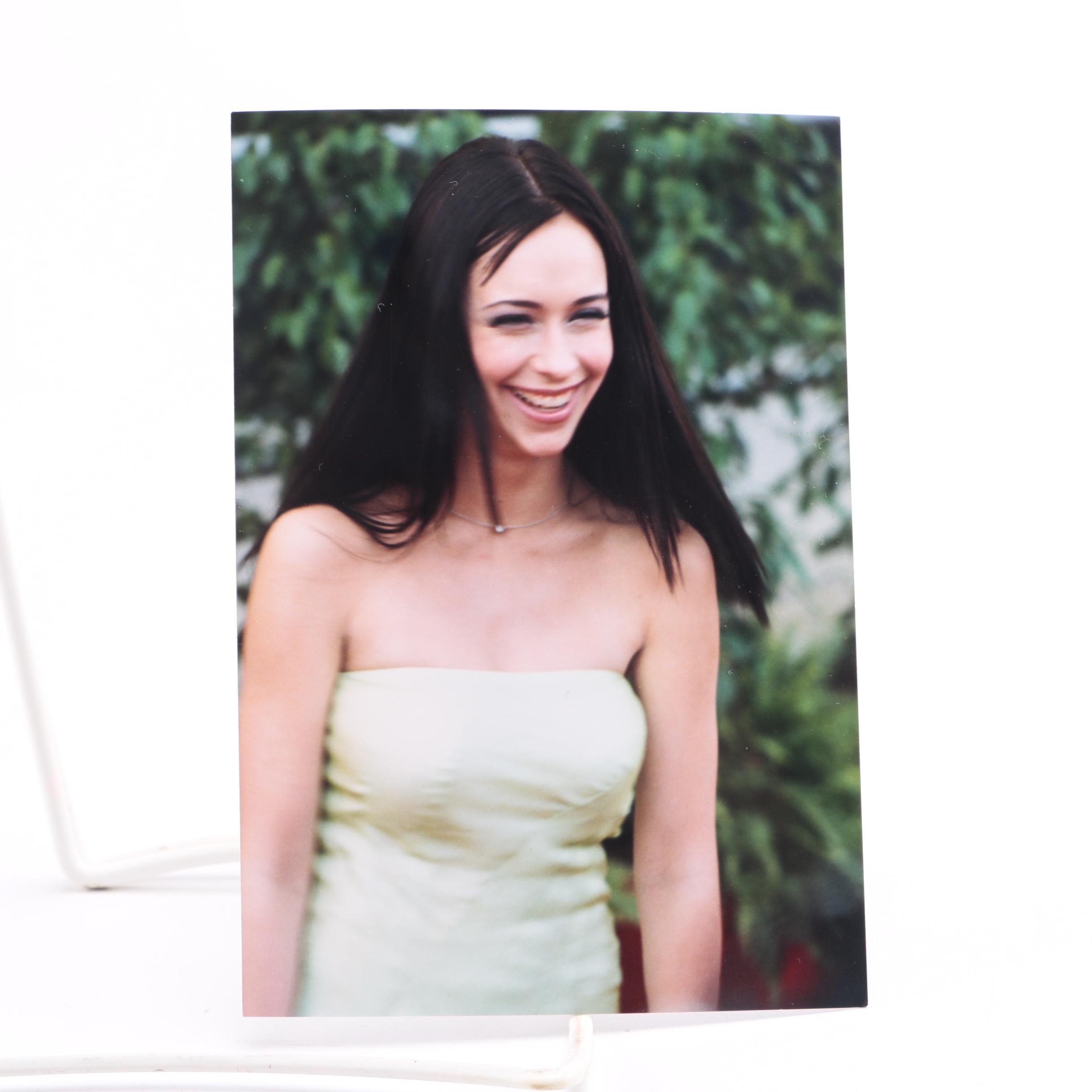 Signed Celebrity Photos Including Jennifer Aniston and Drew Barrymore