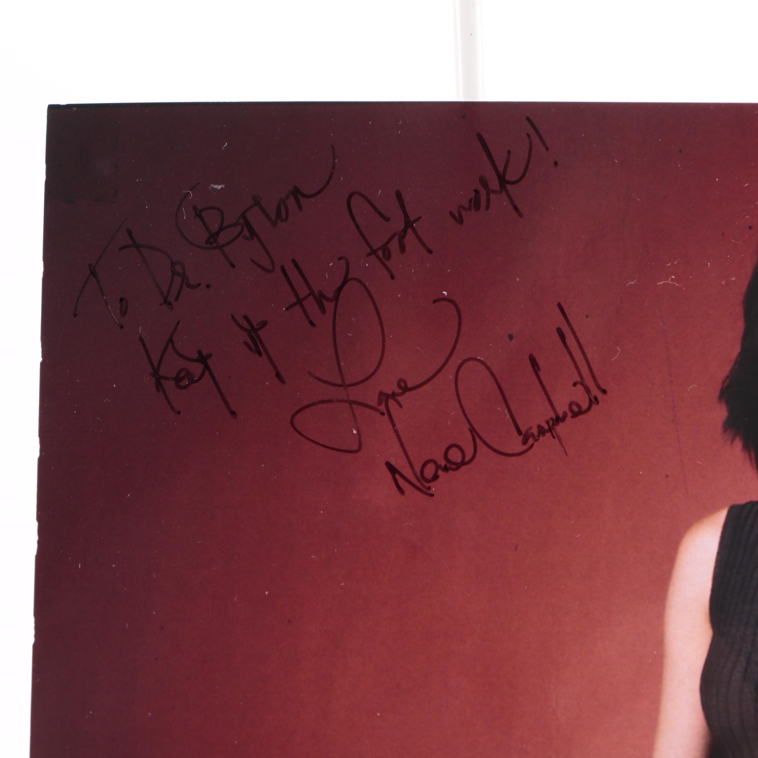 Signed Celebrity Photos Including Jennifer Aniston and Drew Barrymore