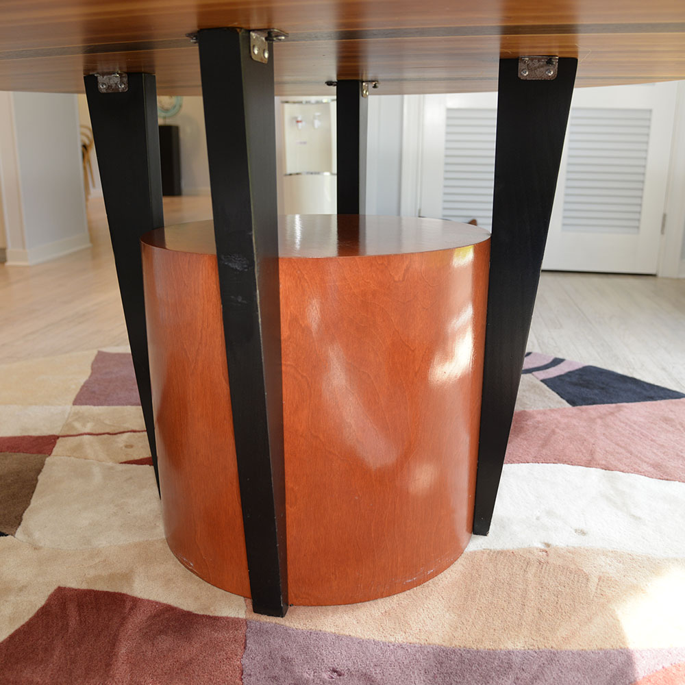 Vintage Hand-Crafted Modernist Dining Table