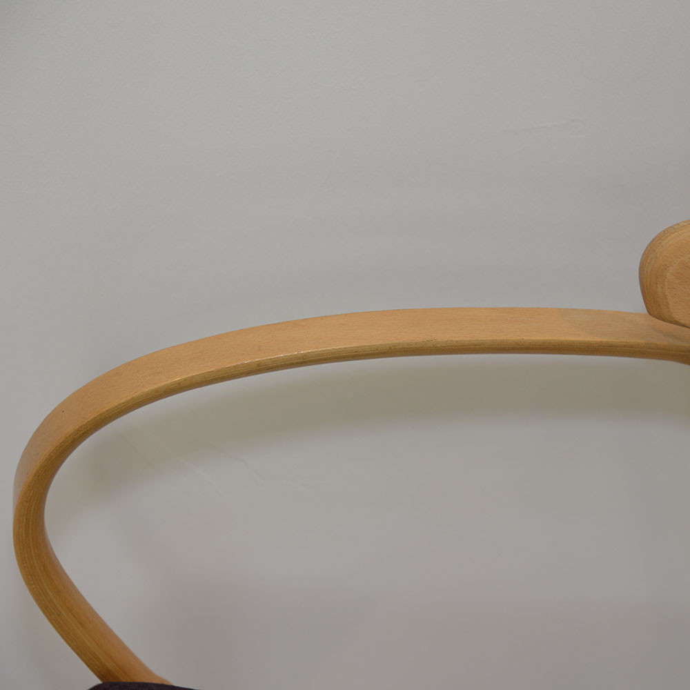 Modern Style Maple Stackable Armchairs