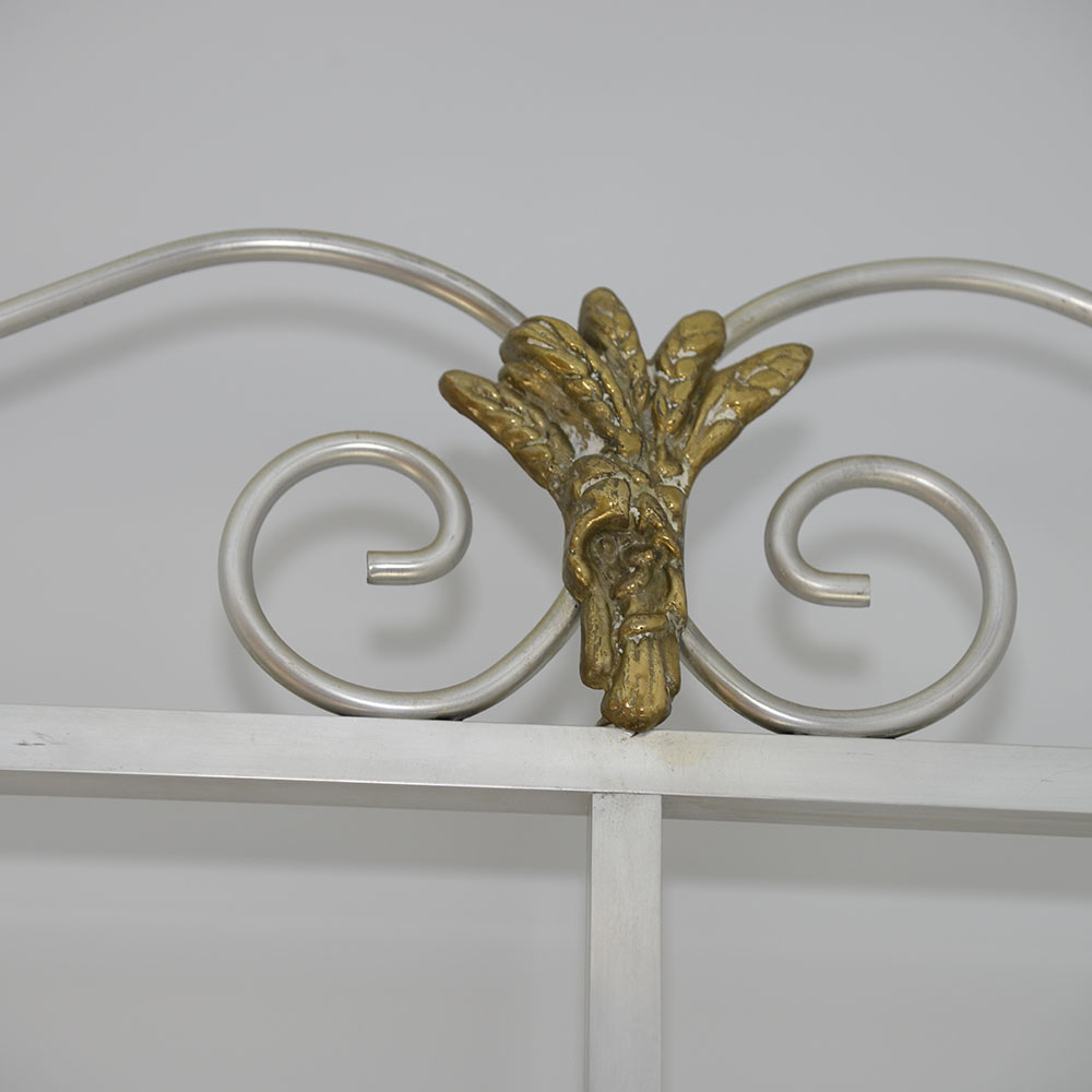 Metal and Glass Etagere