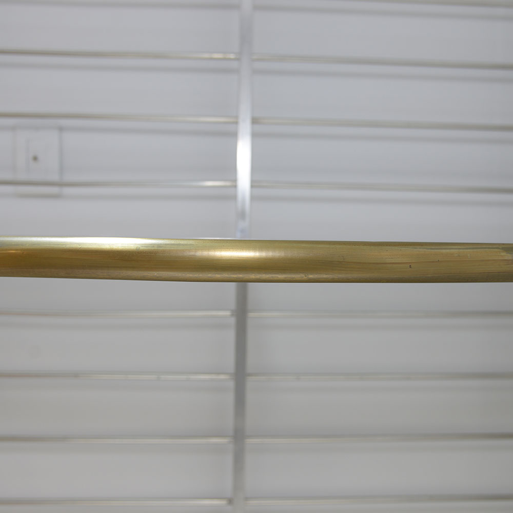 Metal and Glass Etagere