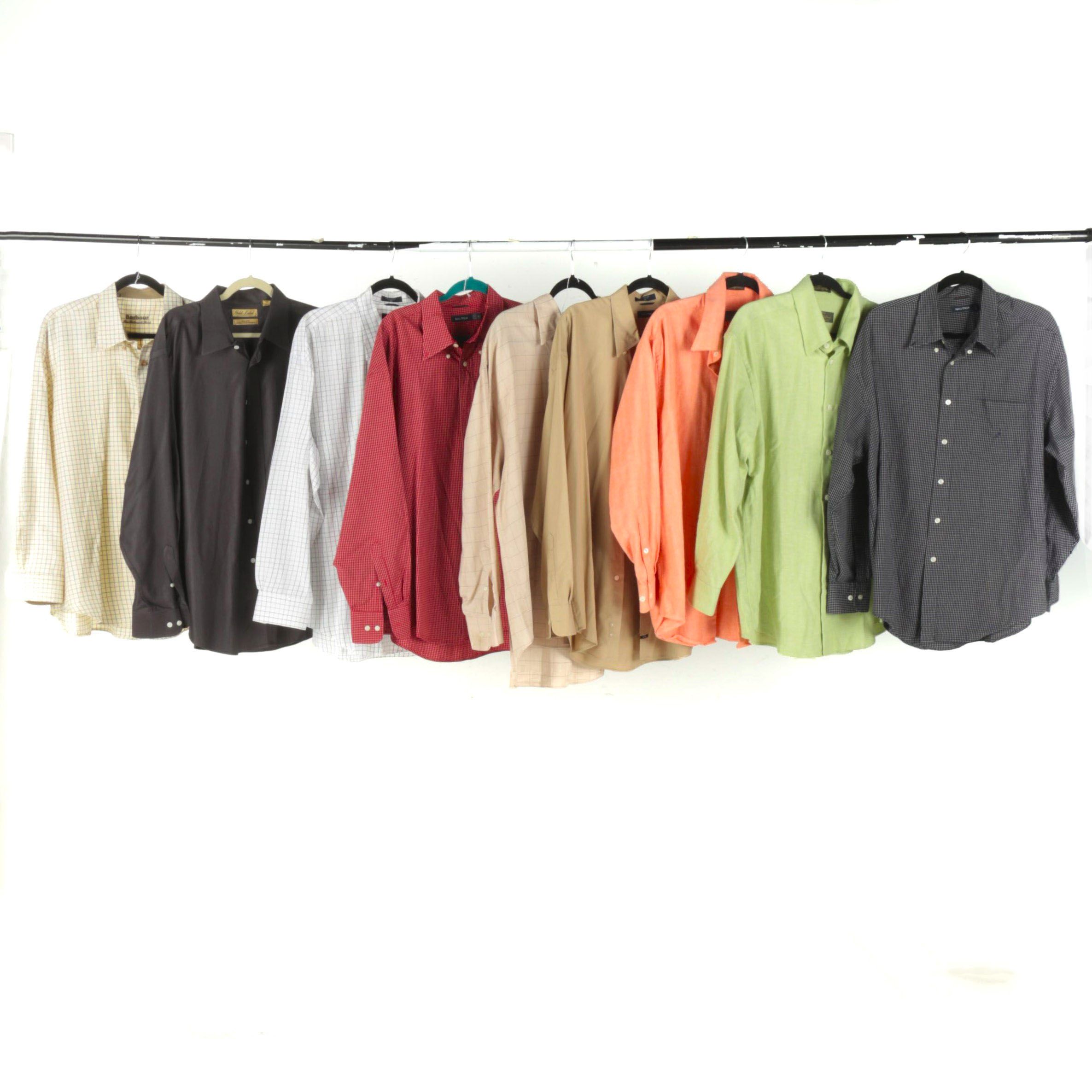 Men's Shirts featuring Orvis, Nautica, and Barbour