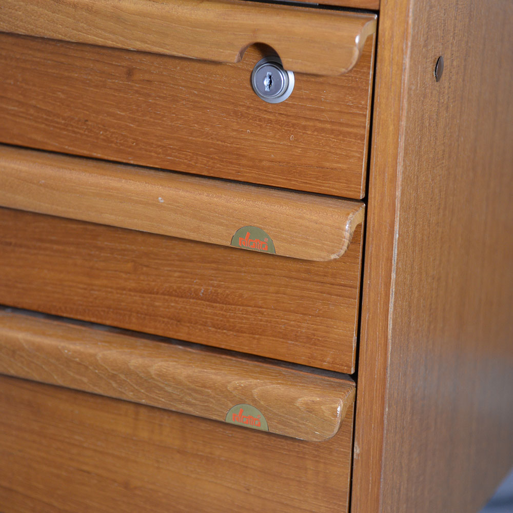 Vintage Danish Modern Teak Desk