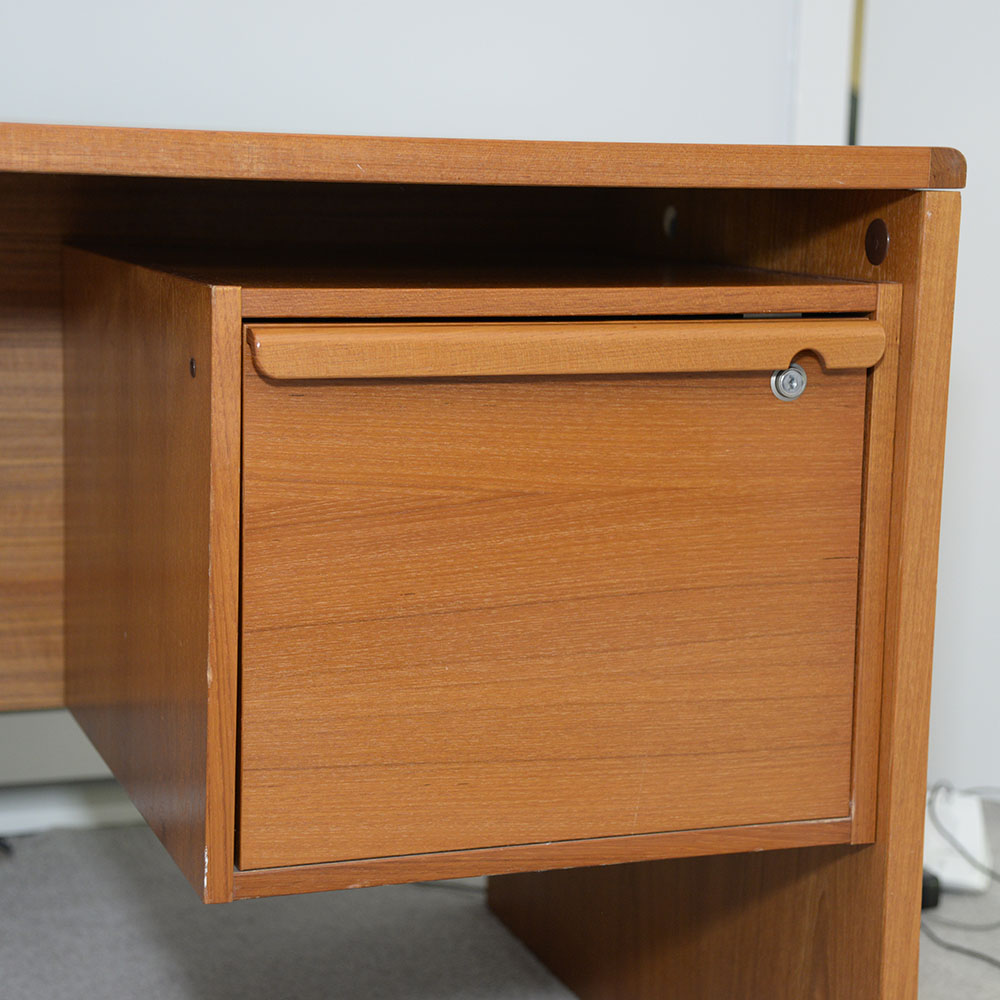Vintage Danish Modern Teak Desk