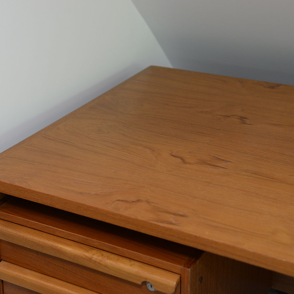 Vintage Danish Modern Teak Desk