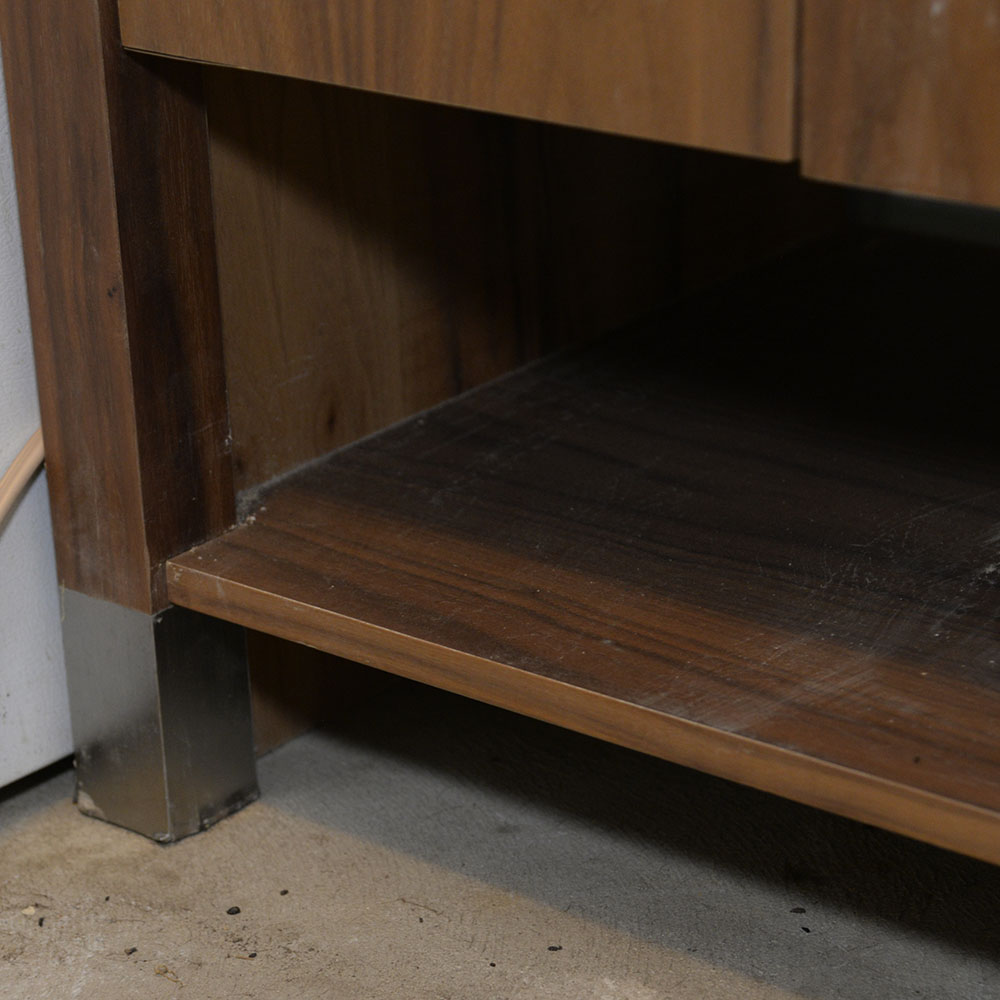 Contemporary Style Custom Double Vanity