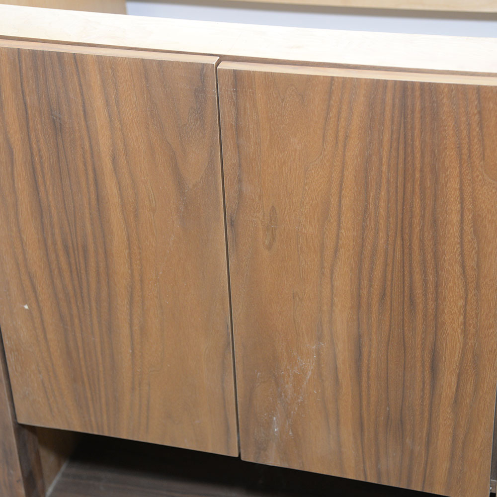 Contemporary Style Custom Double Vanity