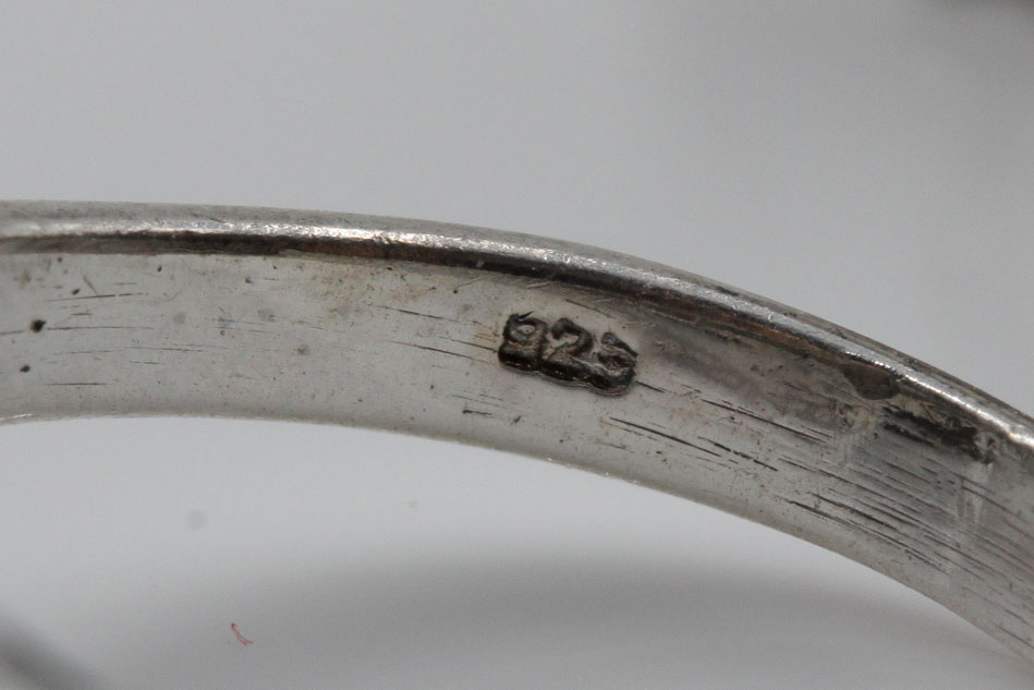 Sterling Silver Capsule Rings