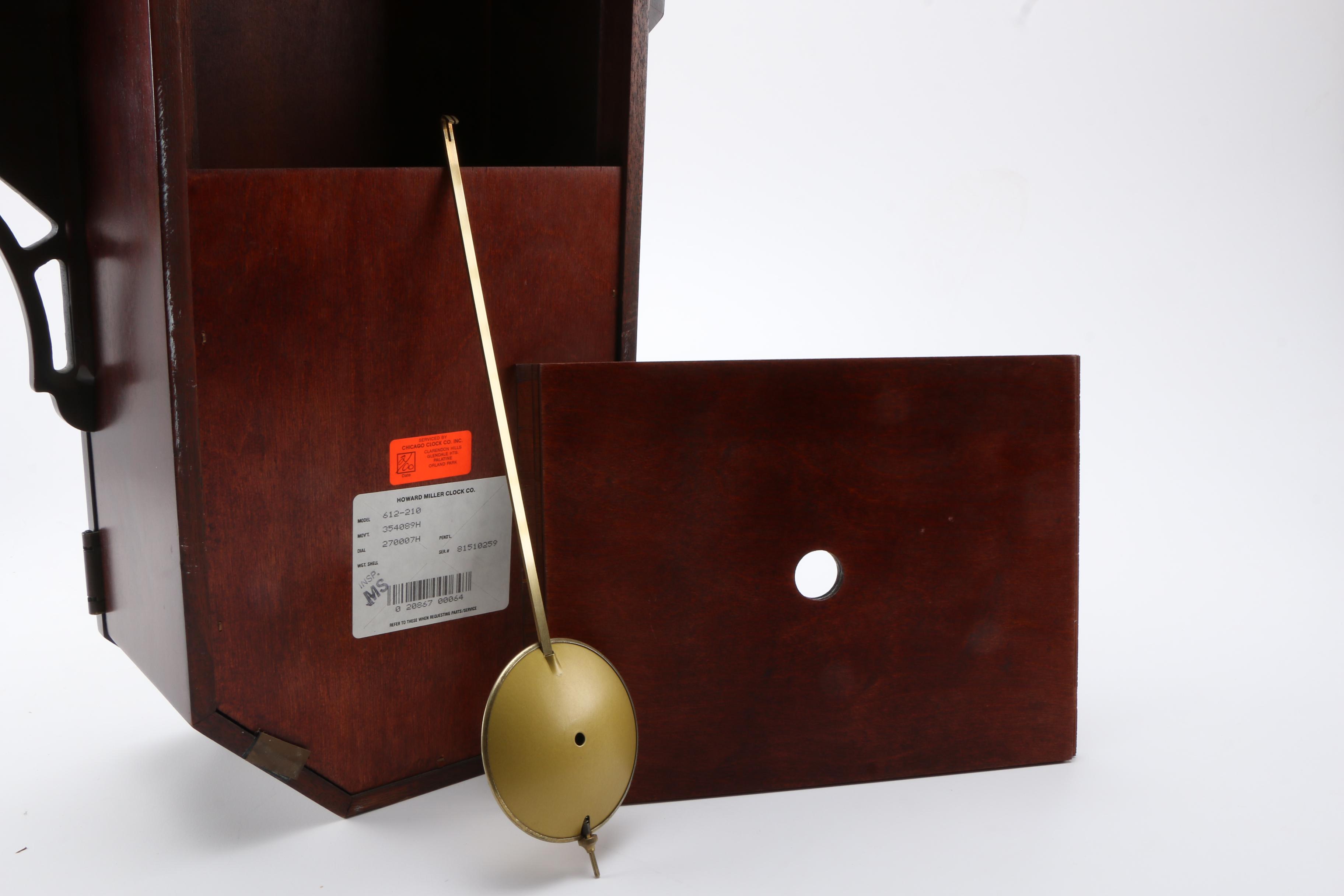 Howard Miller pendulum wall clock
