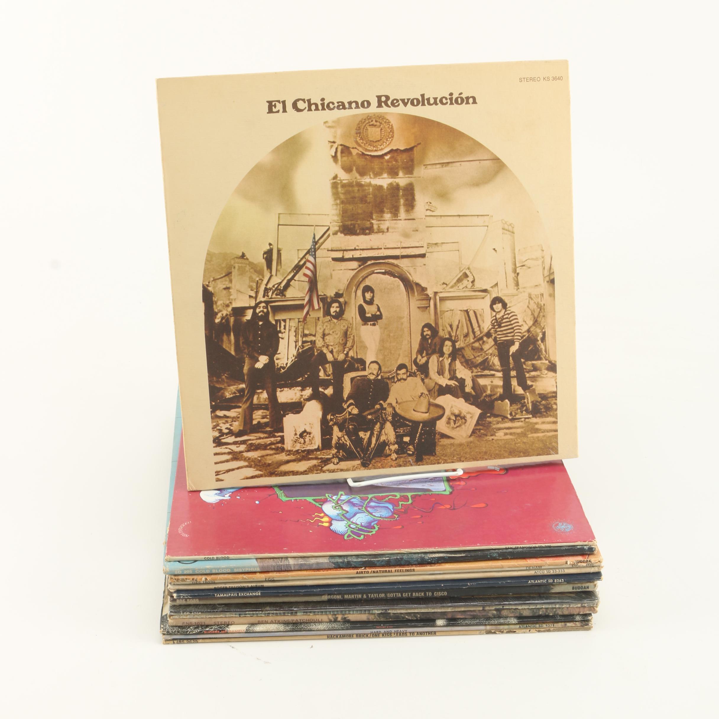 Vintage Jazz and Folk Rock Records