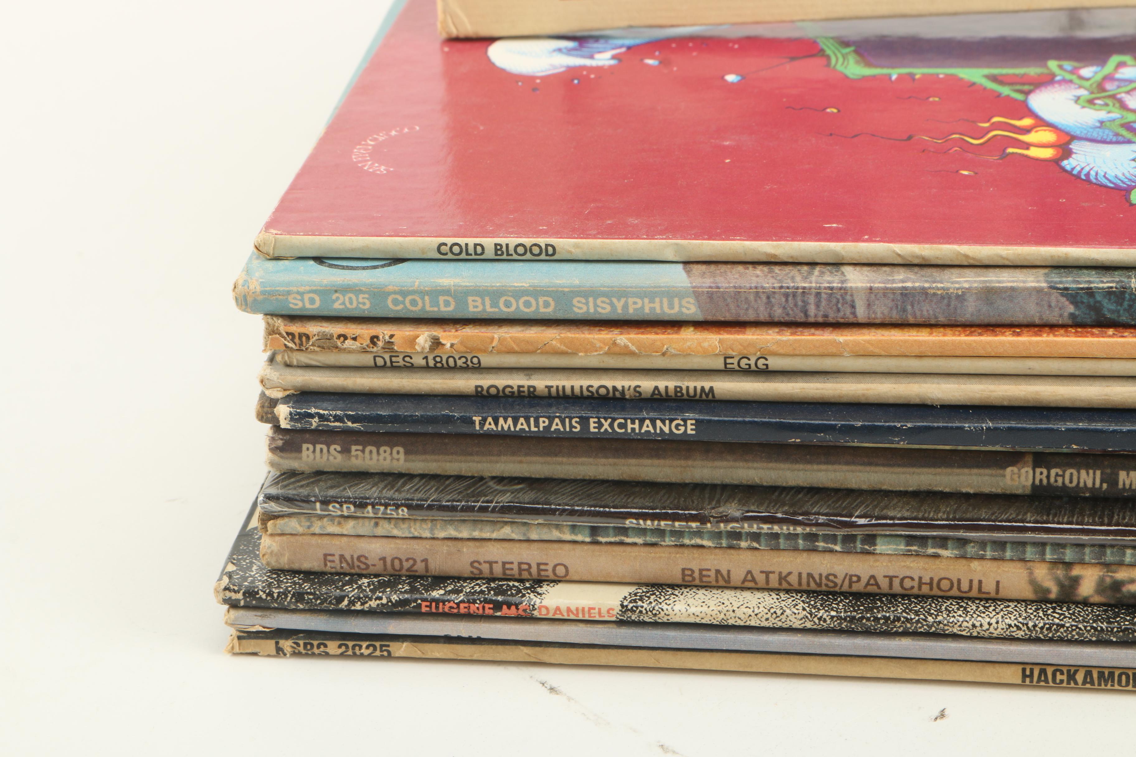 Vintage Jazz and Folk Rock Records