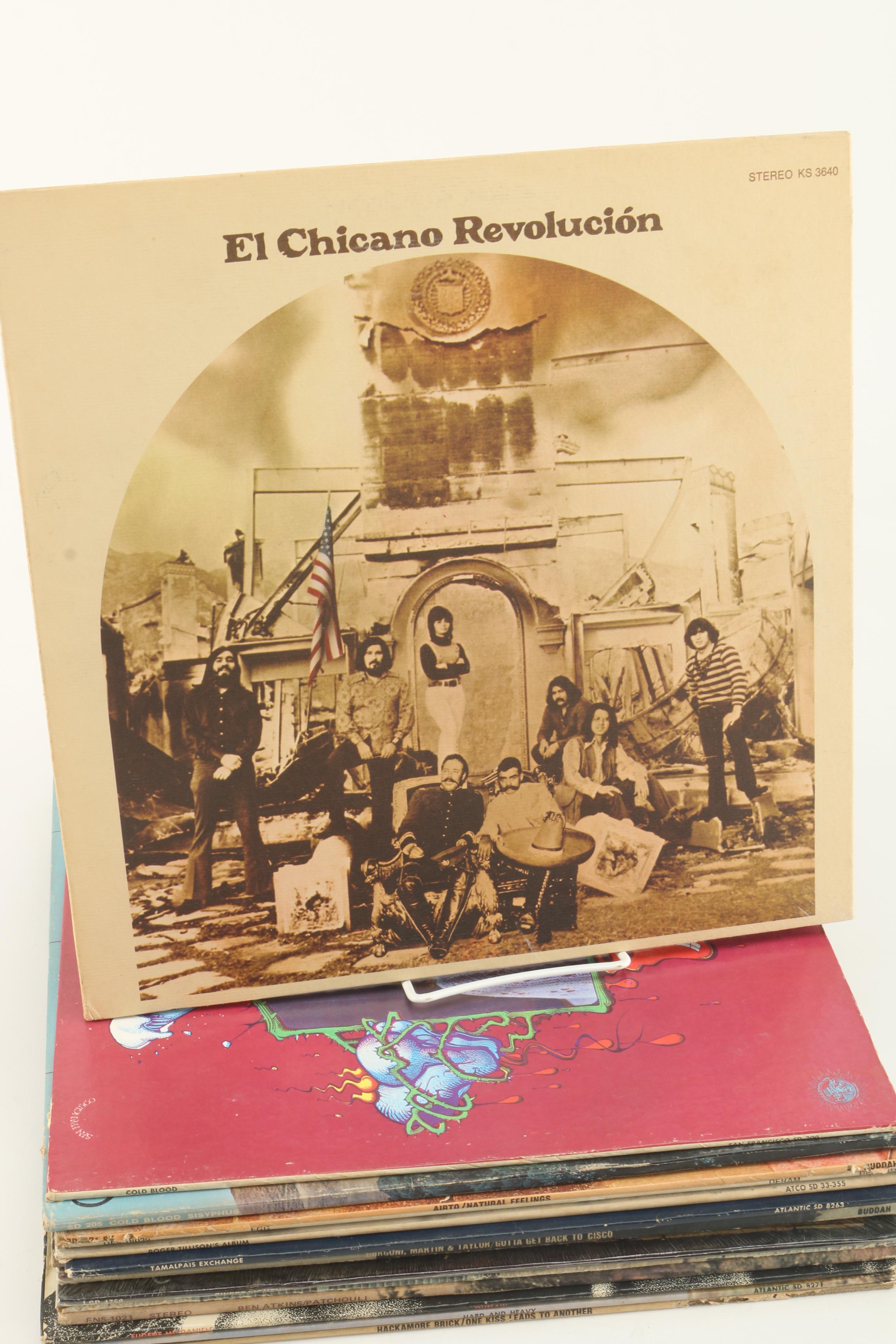 Vintage Jazz and Folk Rock Records