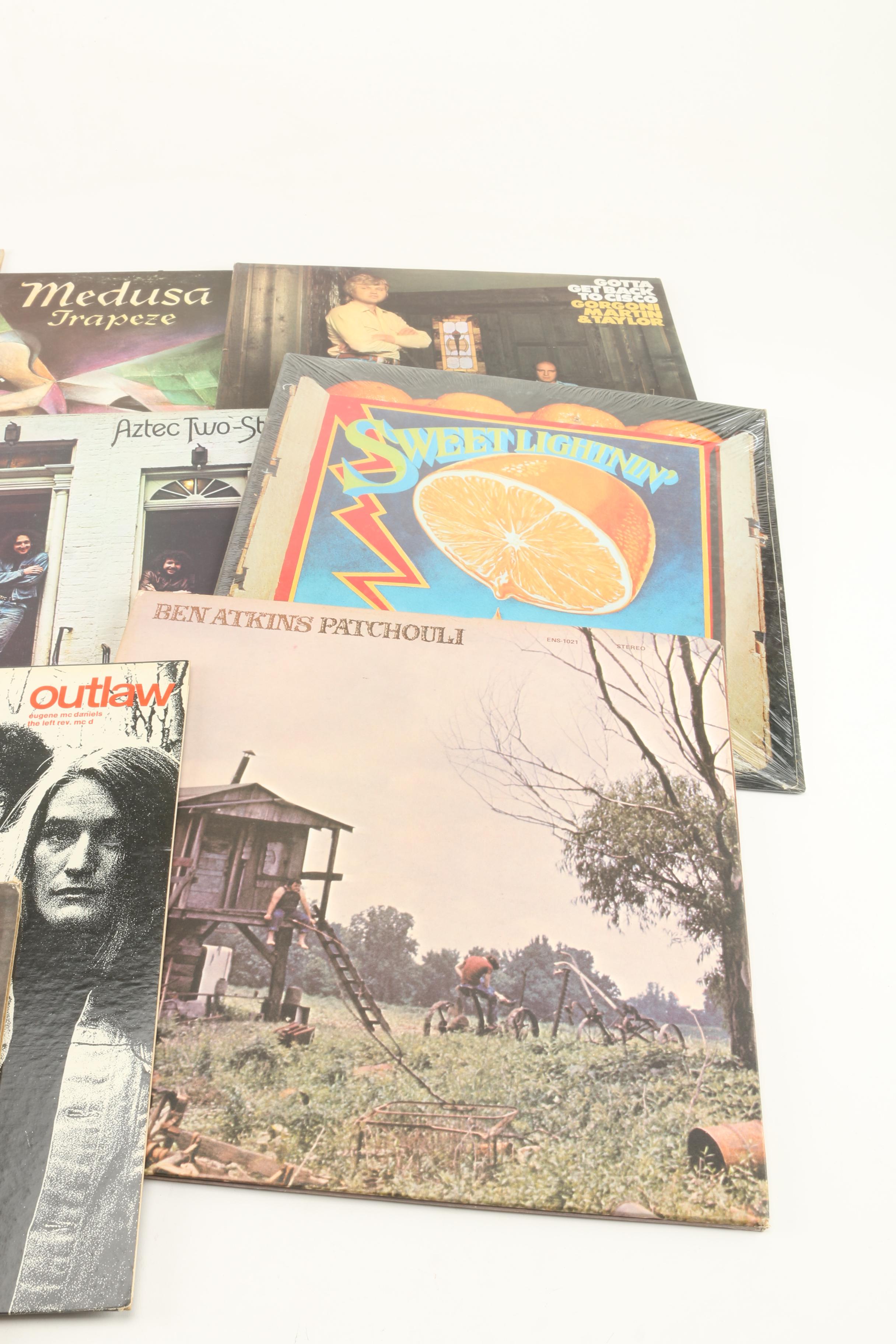 Vintage Jazz and Folk Rock Records