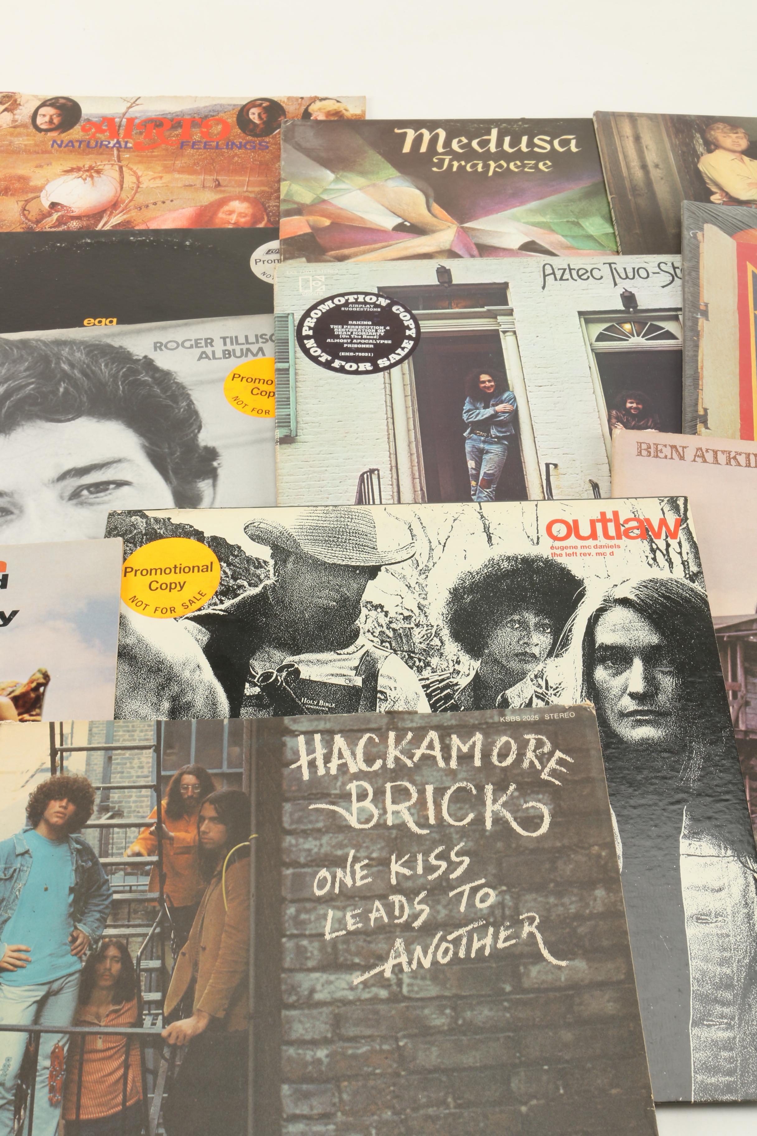 Vintage Jazz and Folk Rock Records