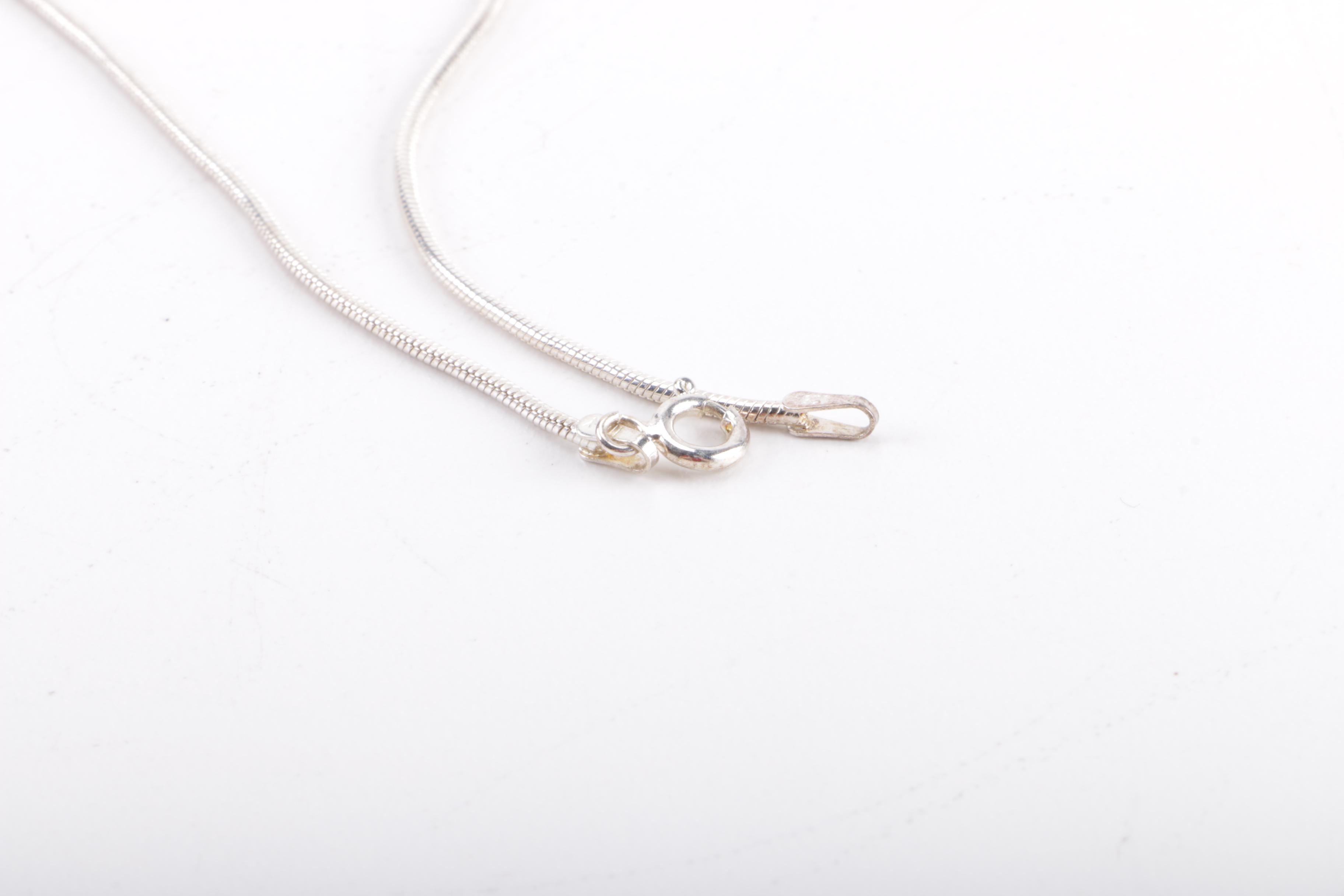 Sterling Silver Necklace and Brooch