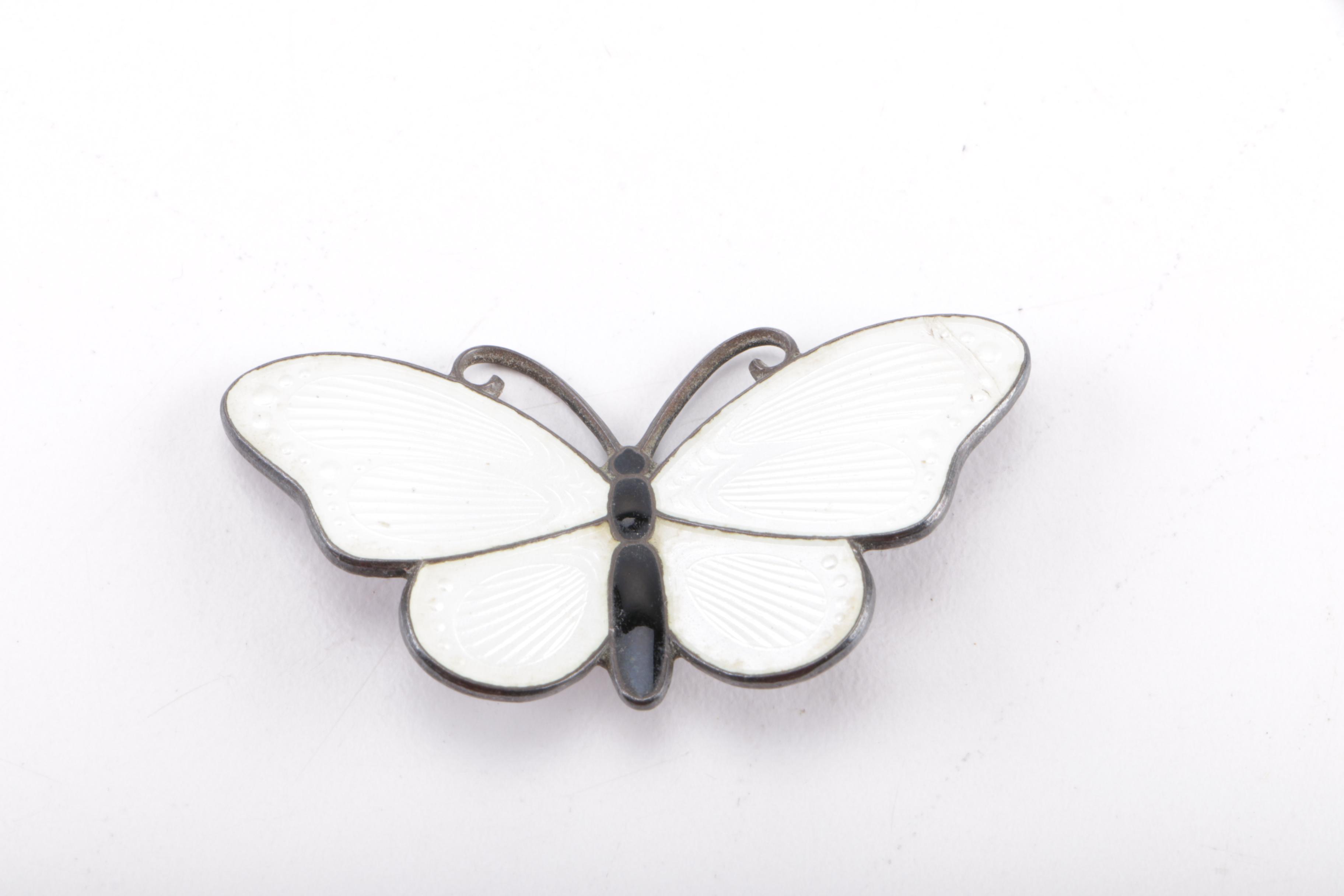 Sterling Silver Necklace and Brooch