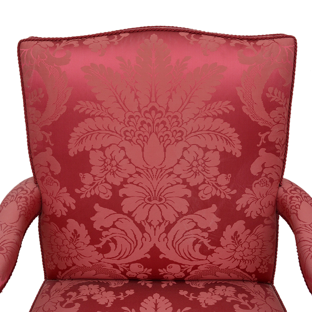 Pair of Antique George III Period  Library Chairs, c. 1765