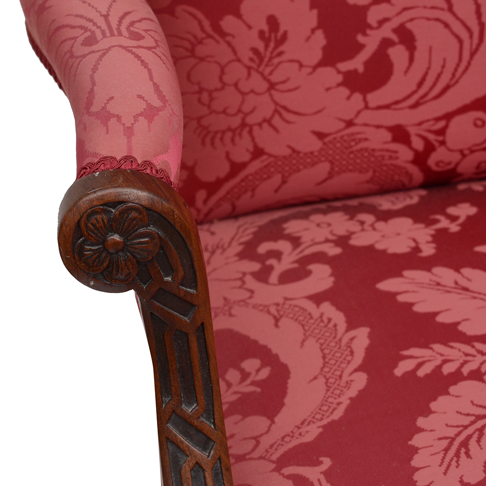 Pair of Antique George III Period  Library Chairs, c. 1765