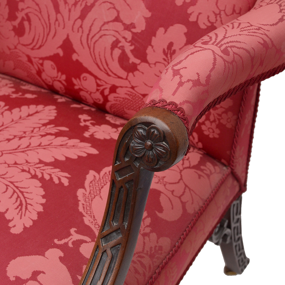 Pair of Antique George III Period  Library Chairs, c. 1765