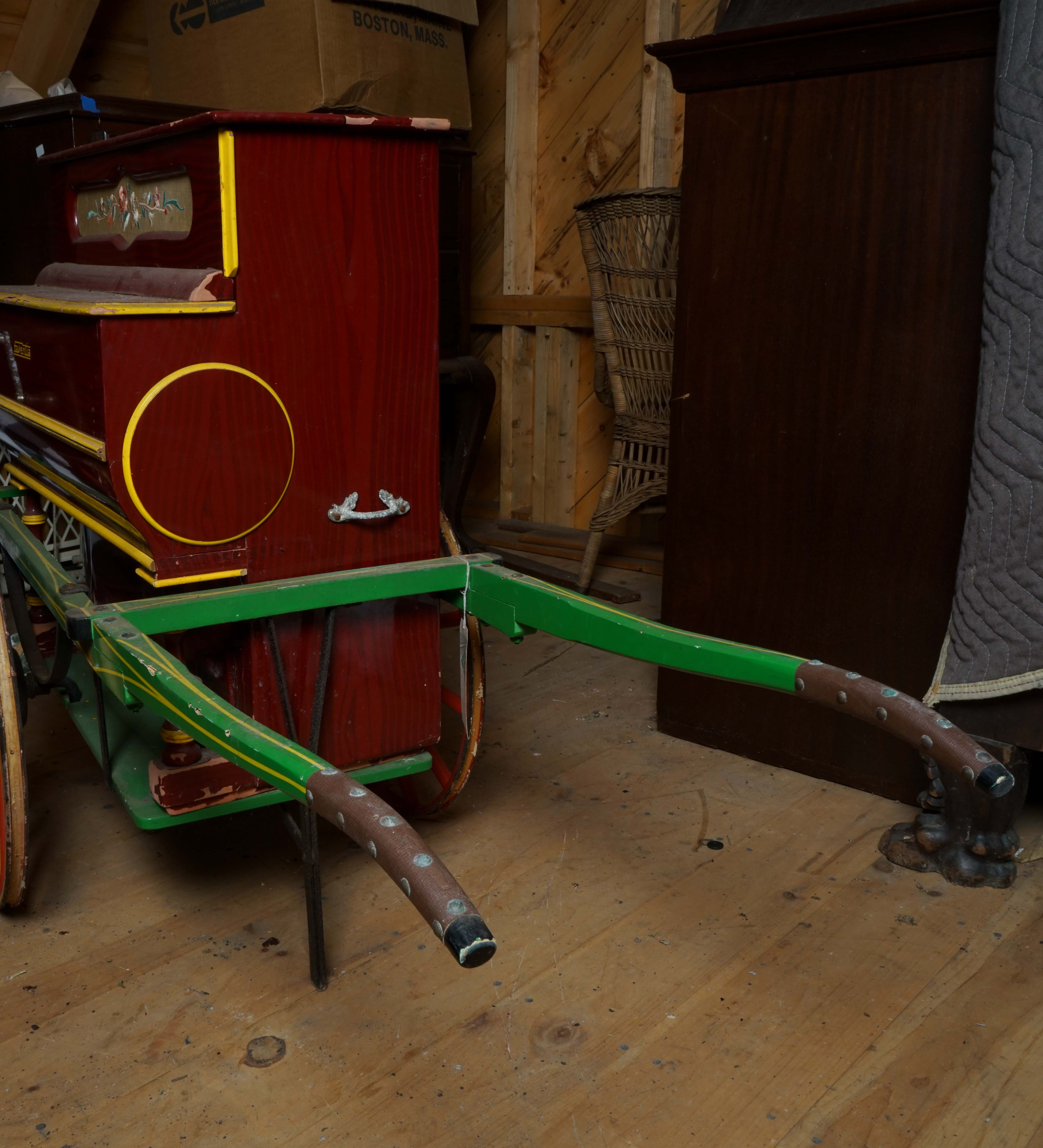 Vintage Faventia Barrel Piano