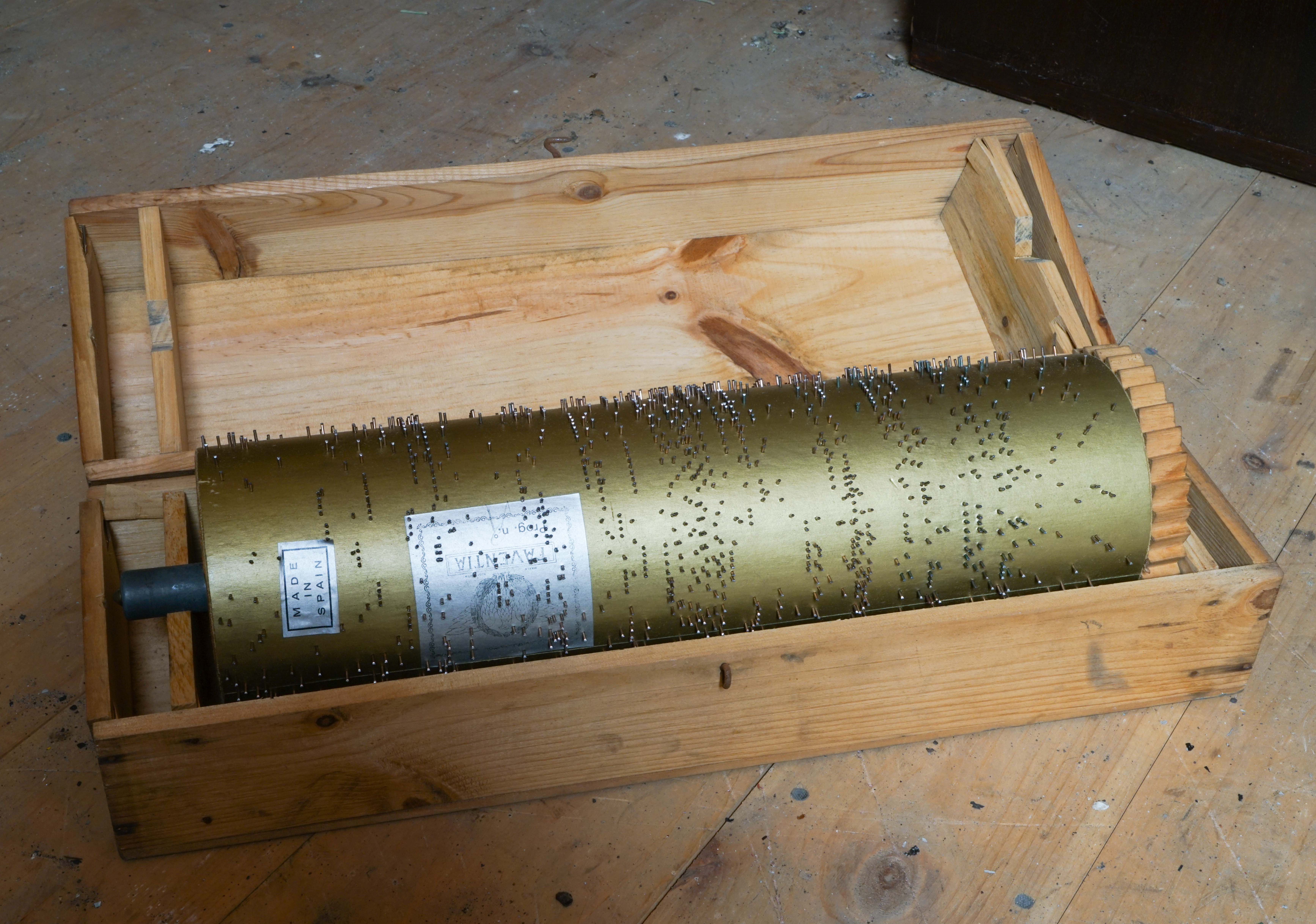 Vintage Faventia Barrel Piano