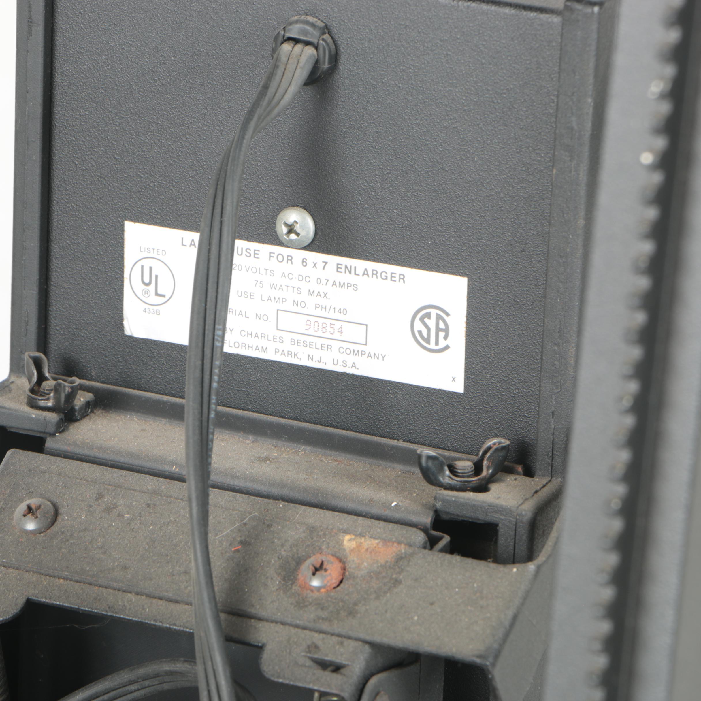 Vintage Beseler 67-C Photo Enlarger