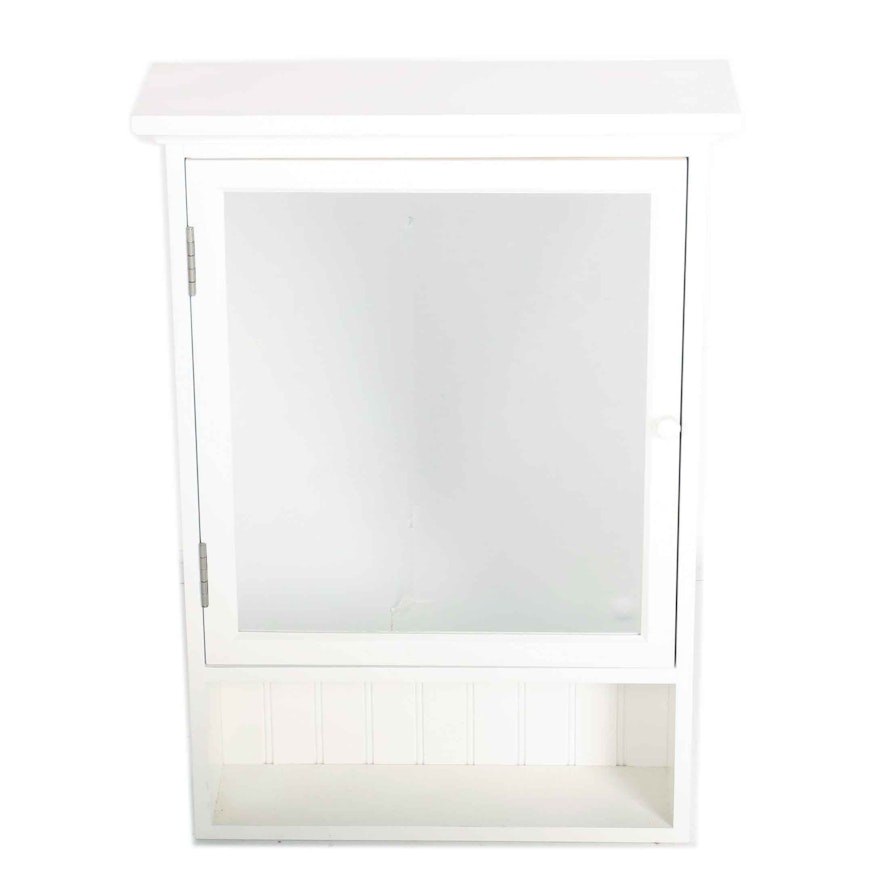 Contemporary White Medicine Cabinet