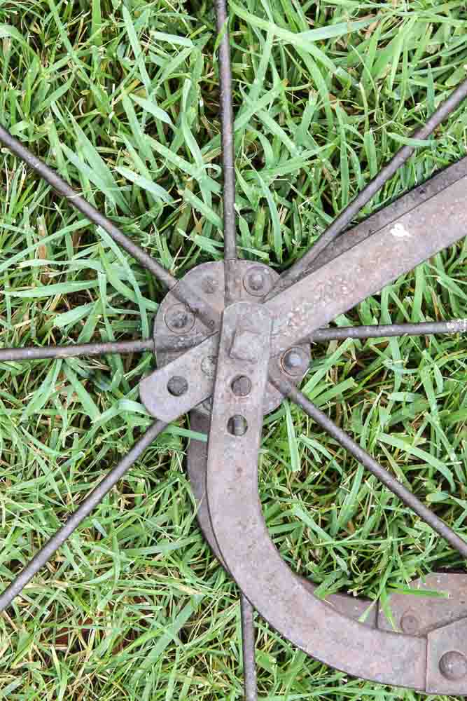Antique Cast Iron Garden Cultivator