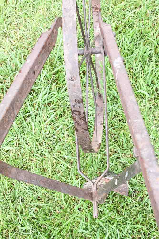 Antique Cast Iron Garden Cultivator