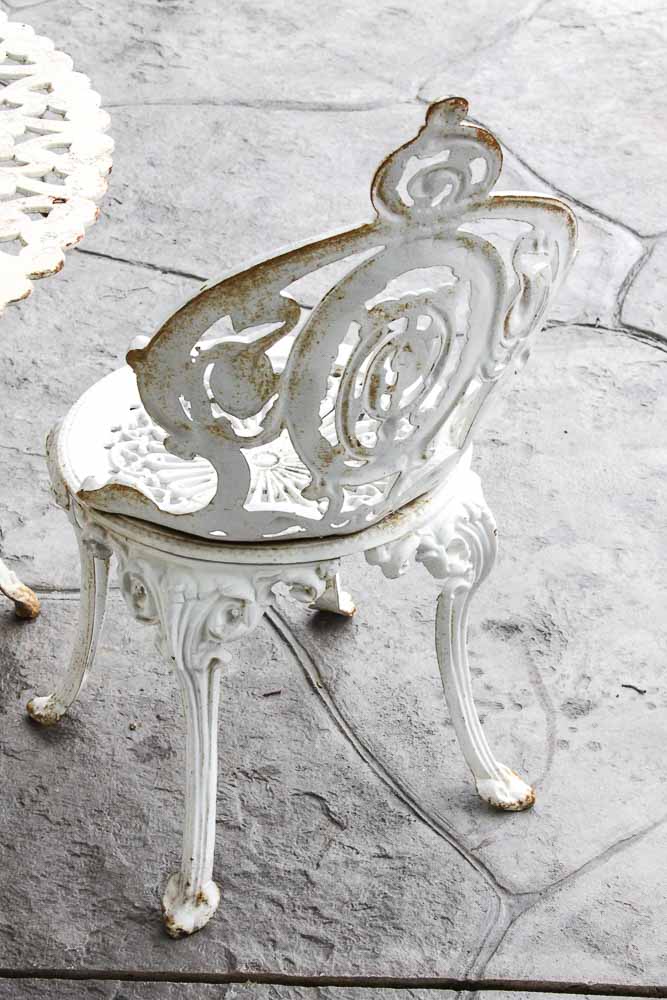 Vintage Cast Iron Patio Furniture
