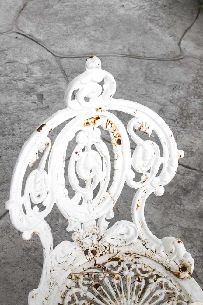Vintage Cast Iron Patio Furniture