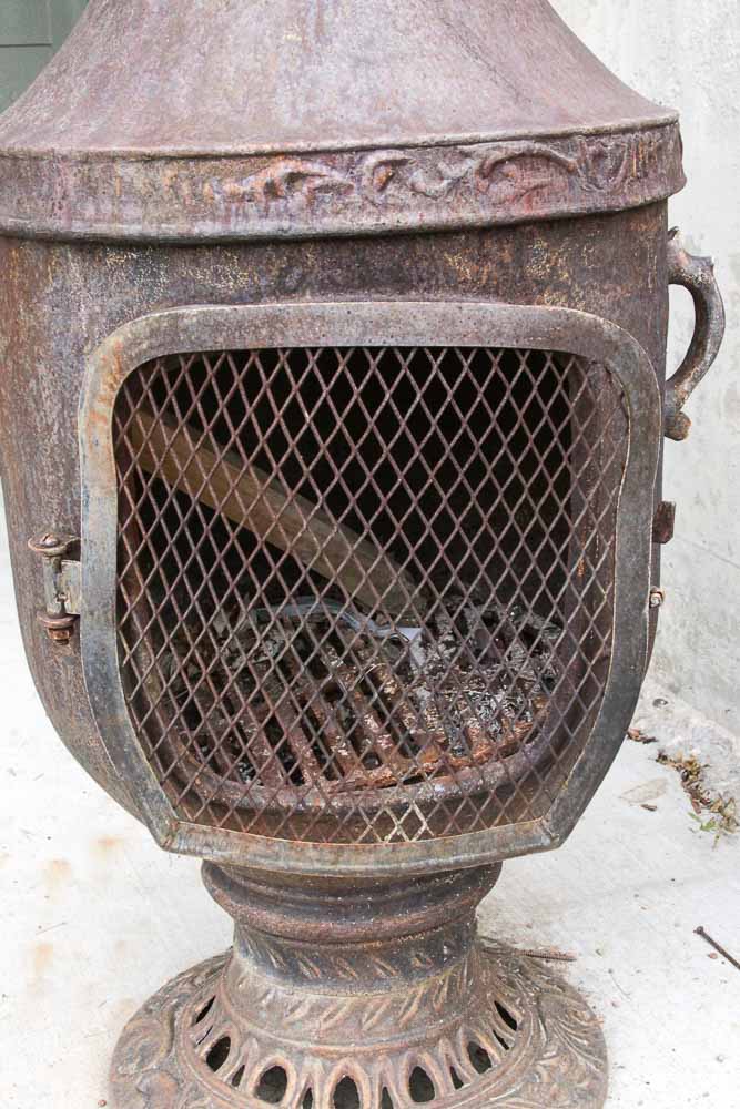 Cast Iron Chiminea