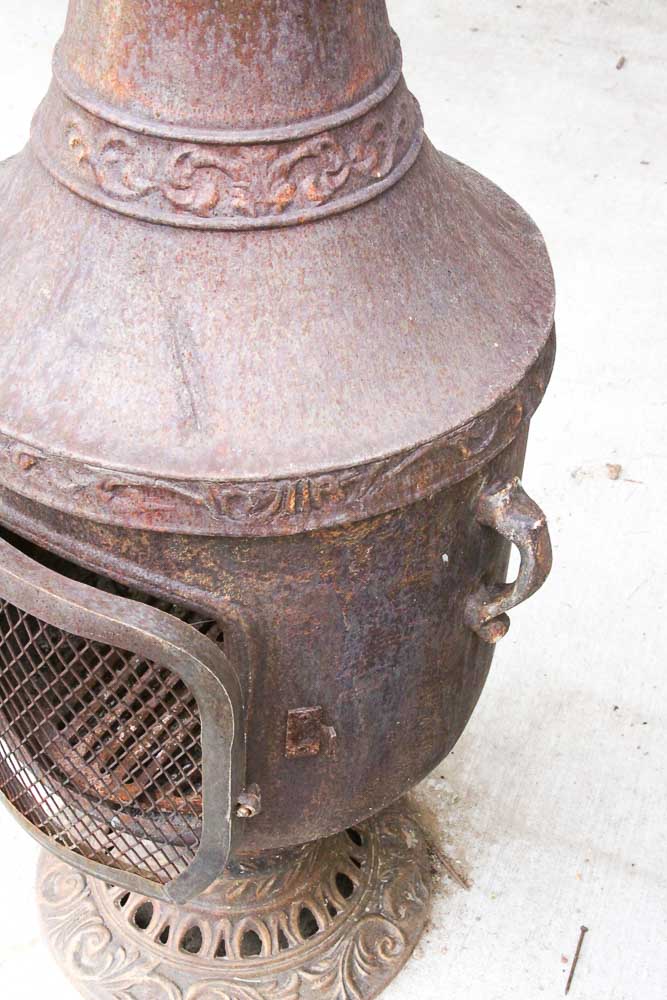 Cast Iron Chiminea