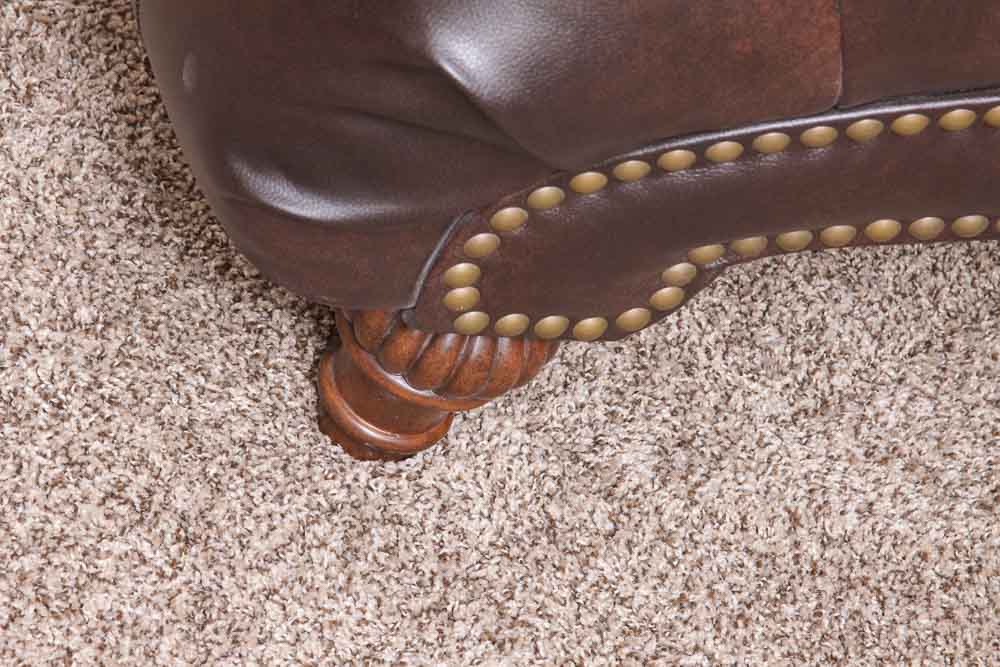 Ashley Furniture Tufted Faux Leather Lounge