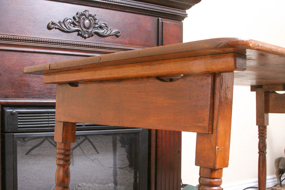 Antique Simplicity Folding Table