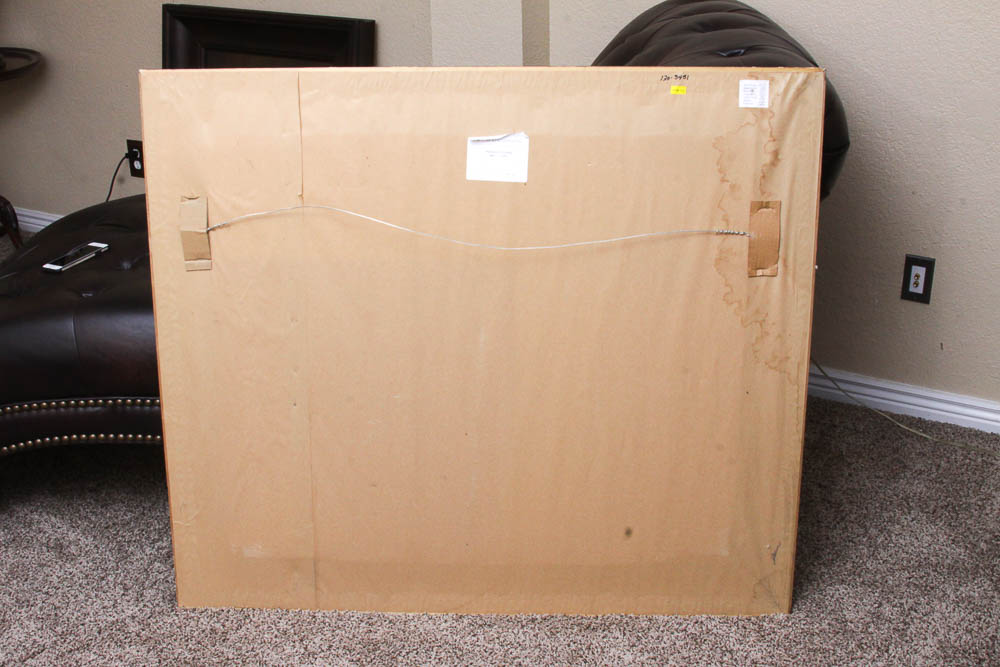 Ted Blaylock Offset Lithograph "Hardpull to Orway"