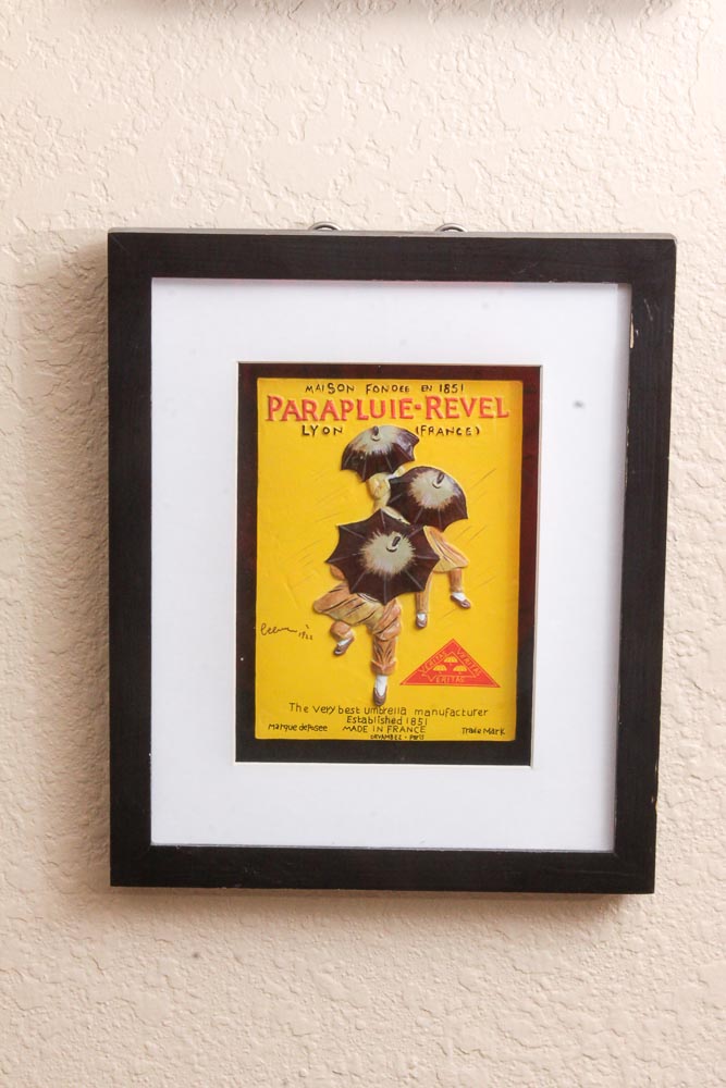 Framed French Advertisement Reproductions