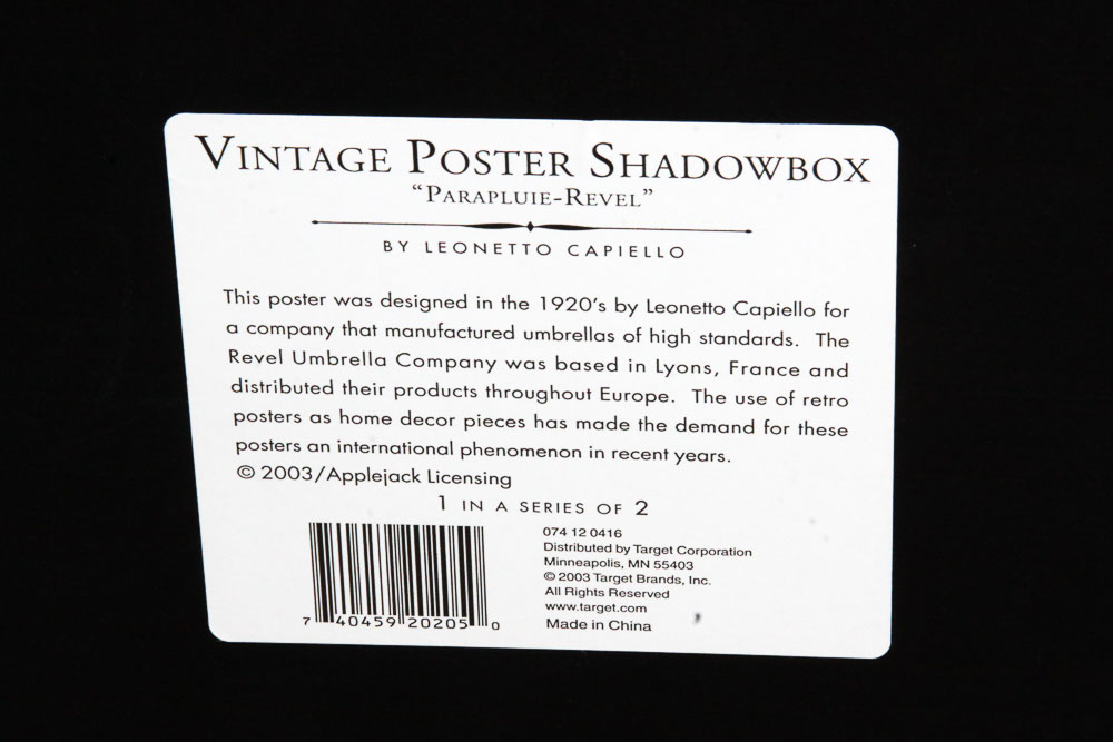 Framed French Advertisement Reproductions