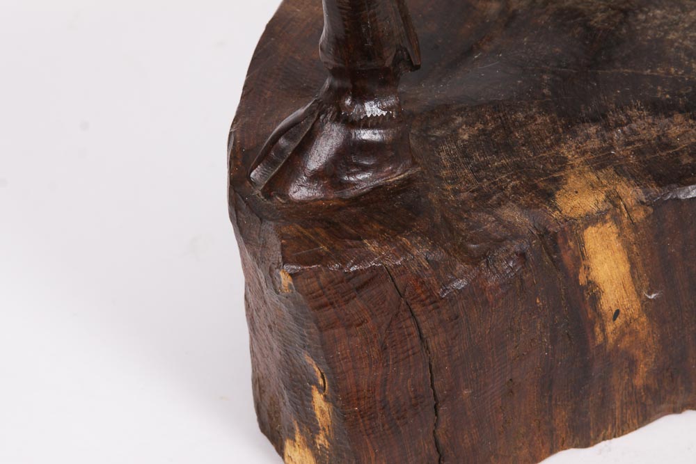 Carved Wooden Animal Figurines