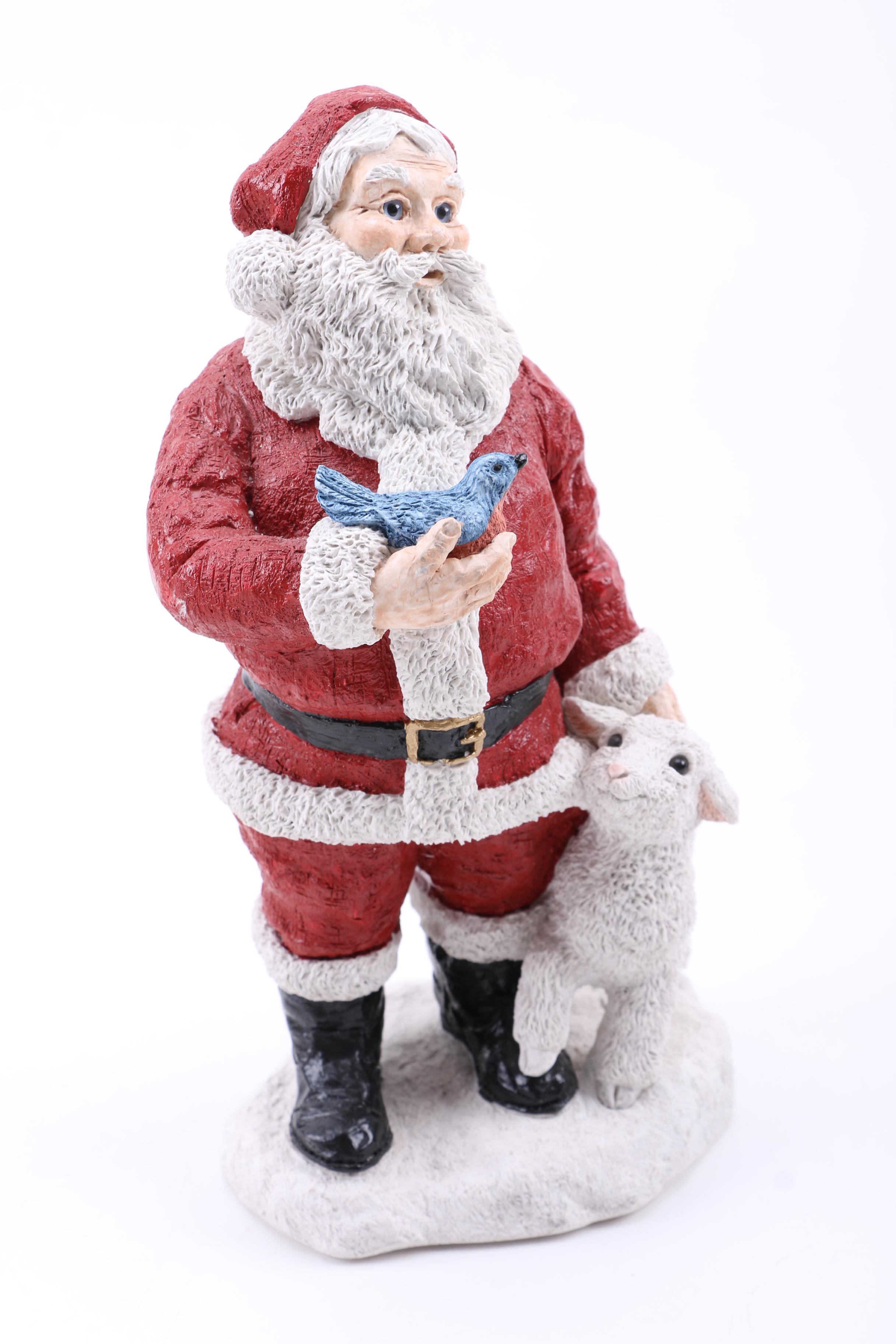 United Design Limited Edition Ceramic Santa Clause Figurines