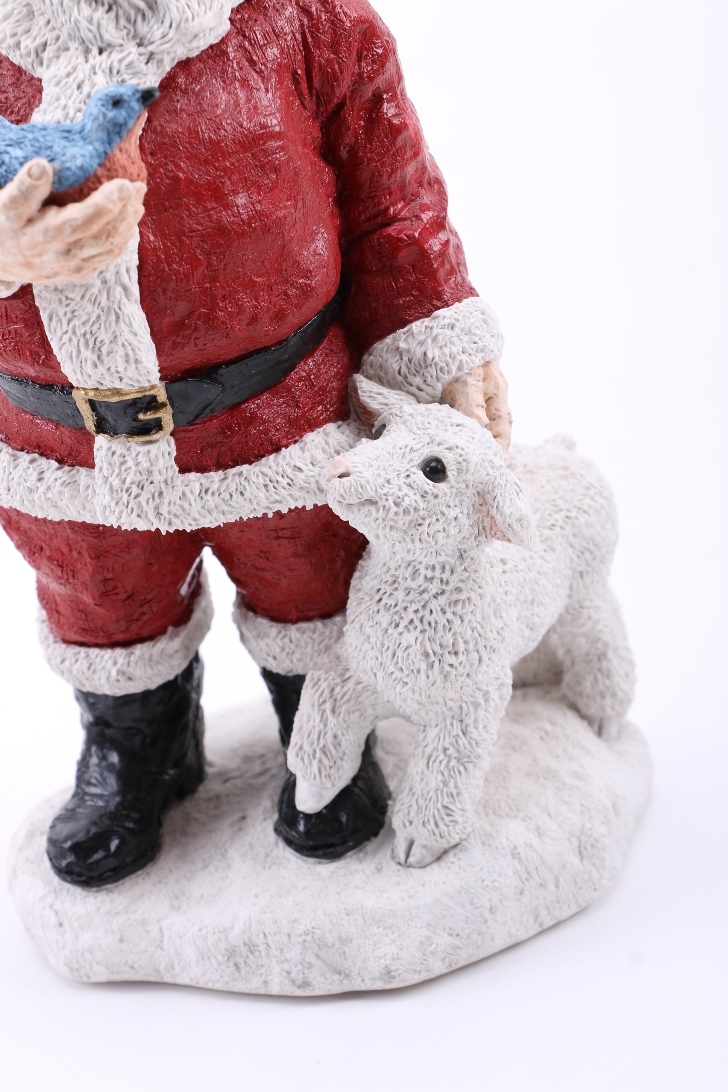 United Design Limited Edition Ceramic Santa Clause Figurines