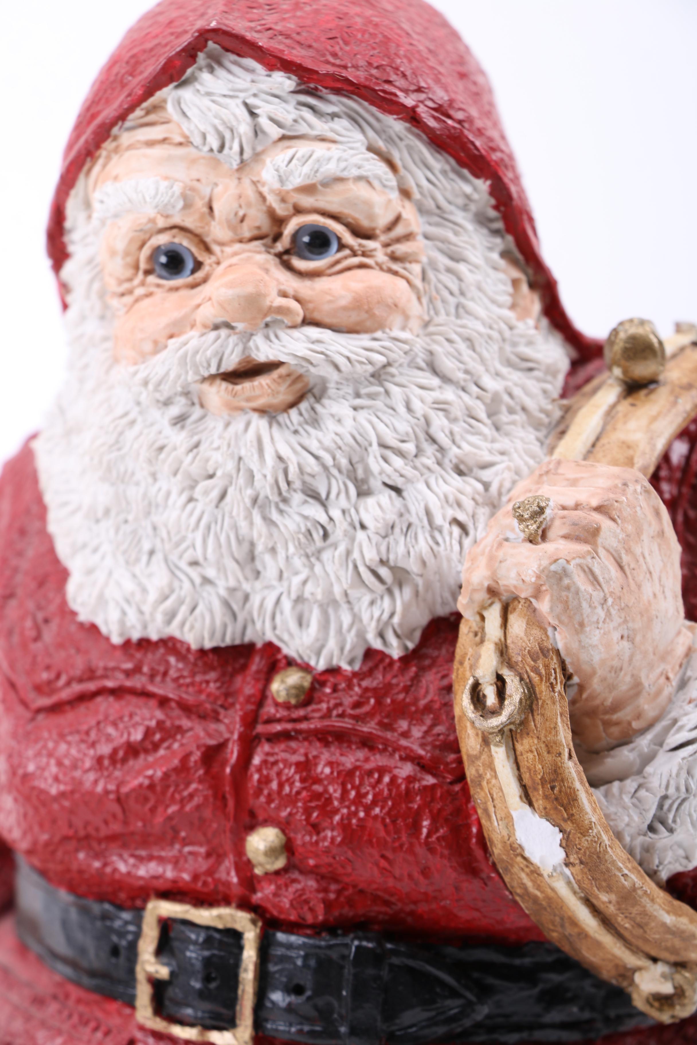 United Design Limited Edition Ceramic Santa Clause Figurines